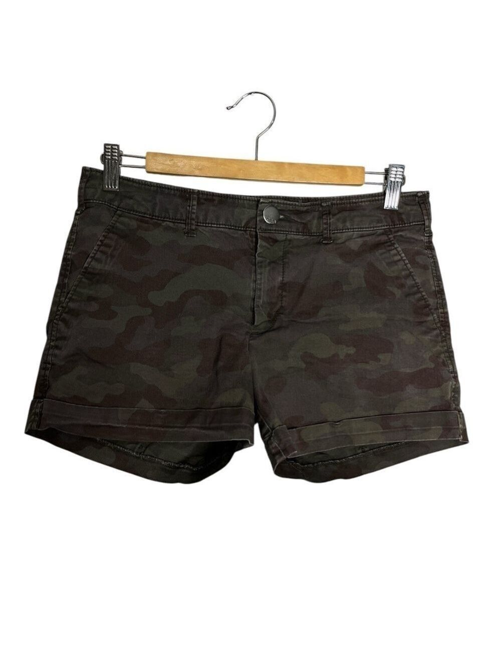 Gap Khakis Skinny Boyfriend Camo Shorts,  Size 2